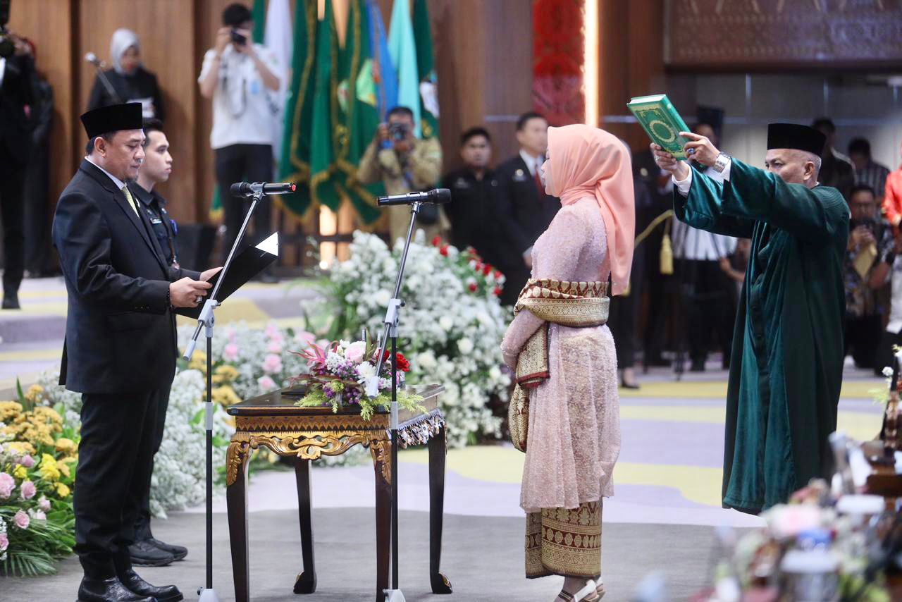 Dwi Septaria Resmi Dilantik Menjadi Anggota DPRD Provinsi Sumsel Masa Jabatan 2024-2029
