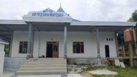 Masjid Ar Rodiah Matdiah yang dibangun di SMA Negeri 5 Kota Prabumulih.